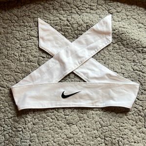 Nike tie head band